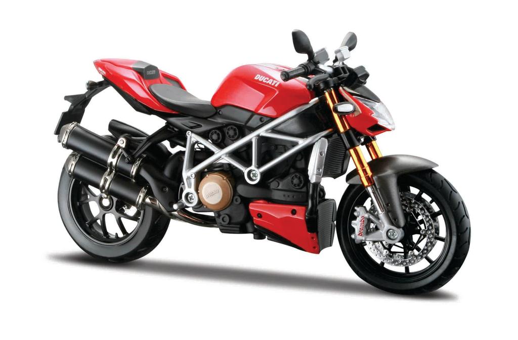 Maisto 1/12 Scale Ducati Streetfighter S Motorcycle Model (On-Road) 31101(11024)