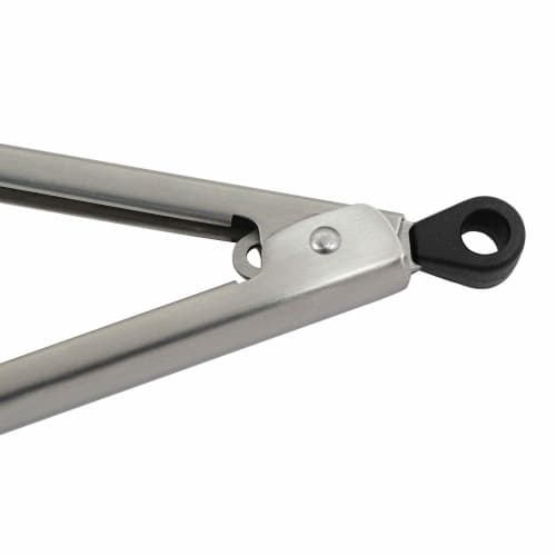 Suncraft Veggie Tongs, Mixing, Stir-frying, and Serving, Black, WW-209, Kitchen Tool for Working Women, Size: 31.2cm (L) x 4cm (W) x 3.5cm (H).