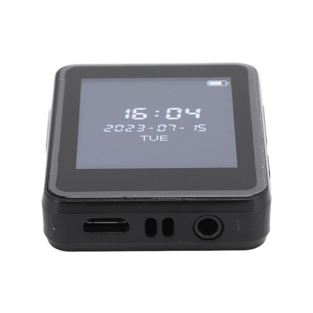 MP3 Player Multifunctional Recording Alarm Clock HD Screen Portable Lossless Sound Music Player
