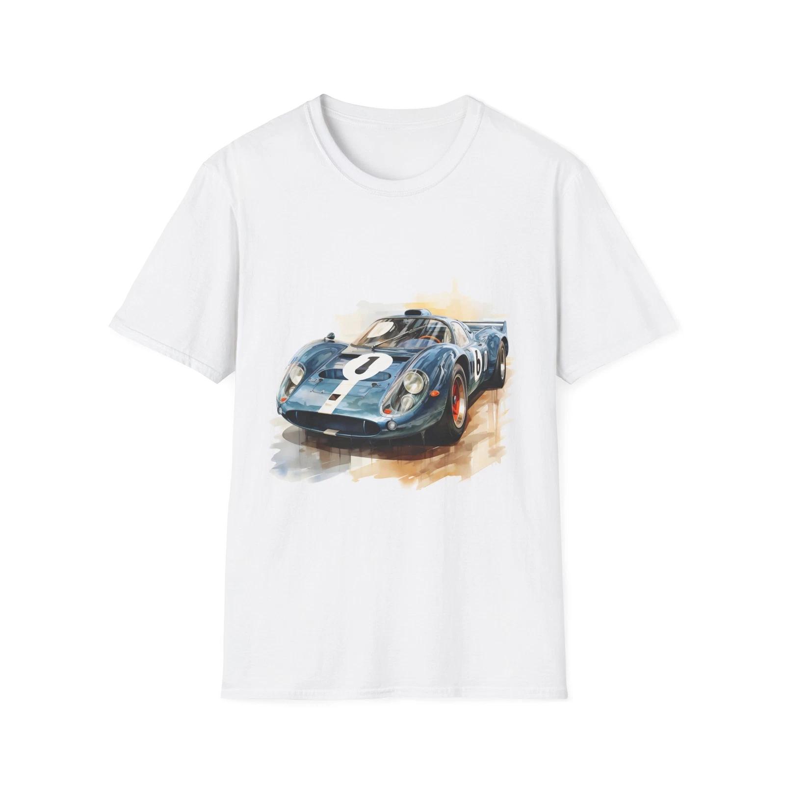 

Classic Car Enthusiast T-Shirt, Vintage Auto Shirt, Racer Gift Tee, Car Lover M
