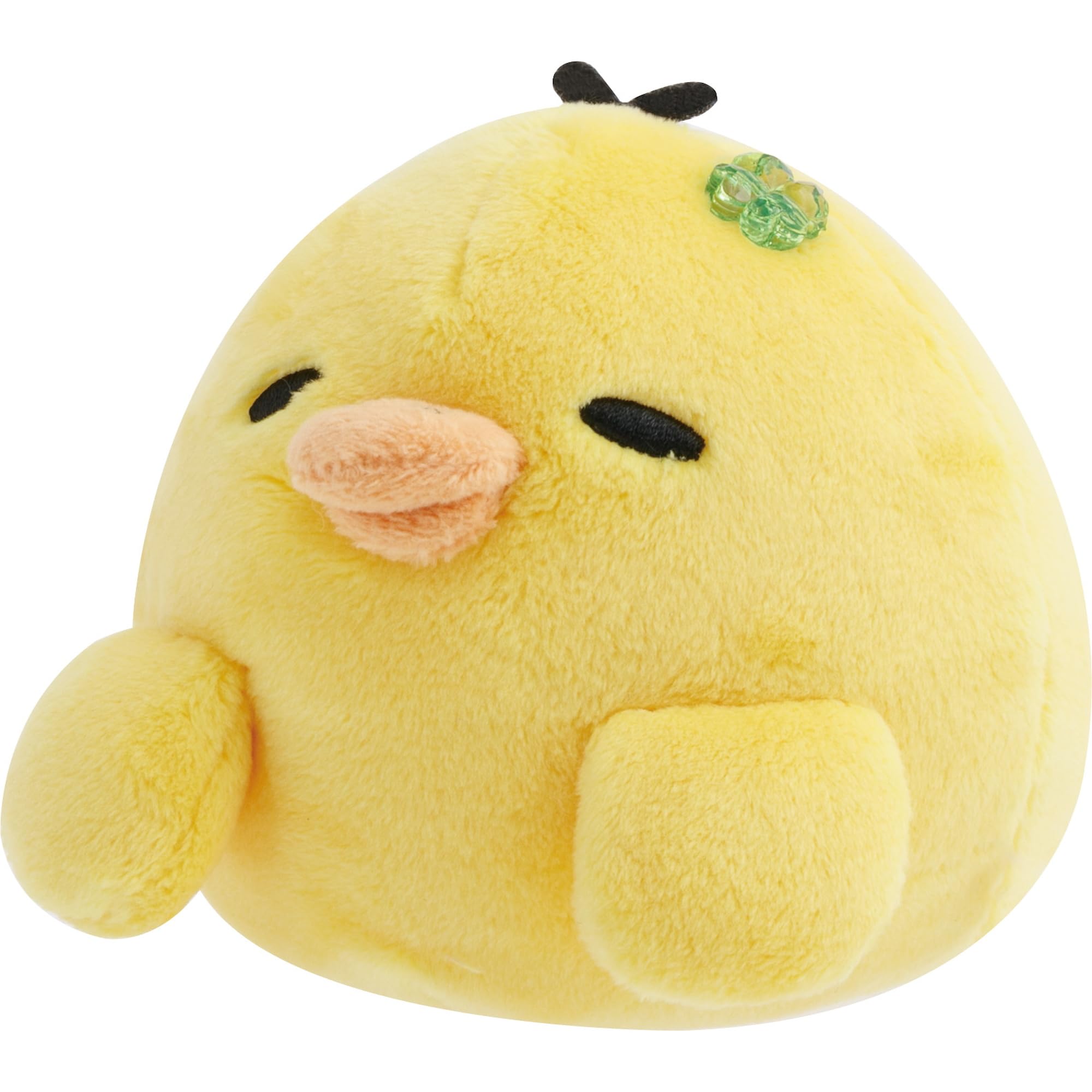 

MV64101 Rilakkuma [Chairoikoguma s Kumakyun Days] Stretchy Plush Toy Kiiroitori