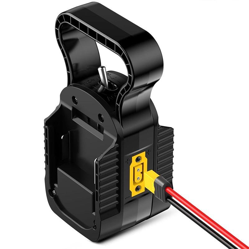 

CYCLI-For 2Packs For 18V Battery Adapter 2 In 1 Power Wheel Battery For DIY Rc Car Robotics And R C Truck чорний
