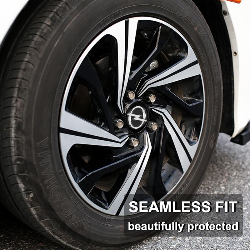 4Pcs 56MM Car Wheel Center Hub Stickers Rim Stickers Emblem For Opel Insignia Astra Antara Meriva Zafira H G Corsa