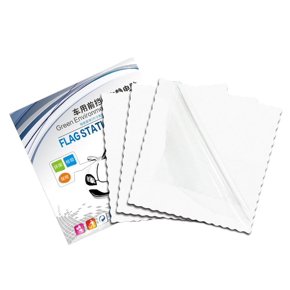 

3 шт. Электростатические наклейки на лобовое стекло автомобиля, ПВХ, статические наклейки на автомобиль, прозрачные наклейки на лобовое стекло, декор для салона автомобиля, аксессуары