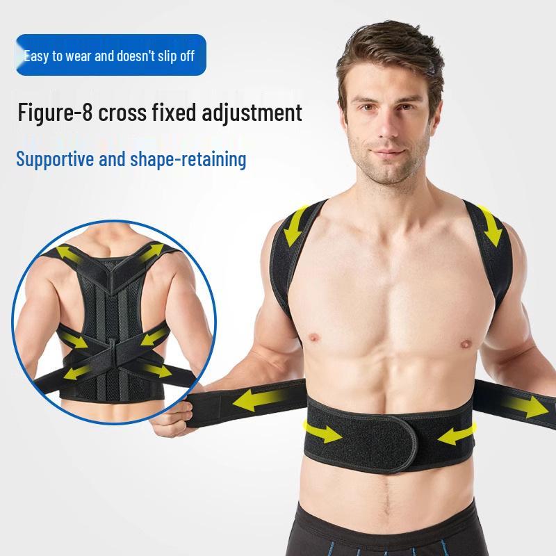 Professioneller Haltungskorrekturgürtel gegen Rundrücken und zur Unterstützung des Rückens