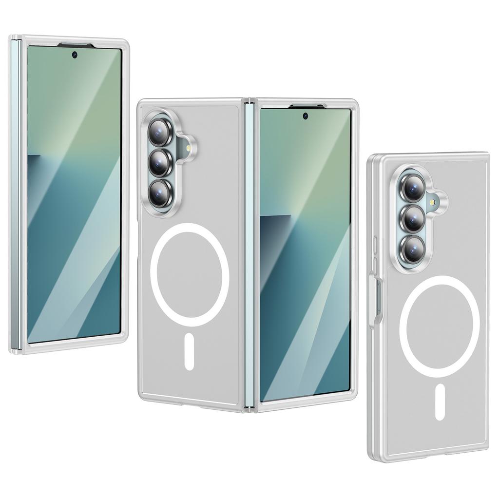 New for Samsung Z Fold 7 Mobile Phone Case Skin-sensitive Magnetic Folding Case Z Fold 6 Mobile Phone Case