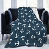 Anchor Digital Printed Blanket Flannel Blanket Office Travel Sofa Blanket Blanket