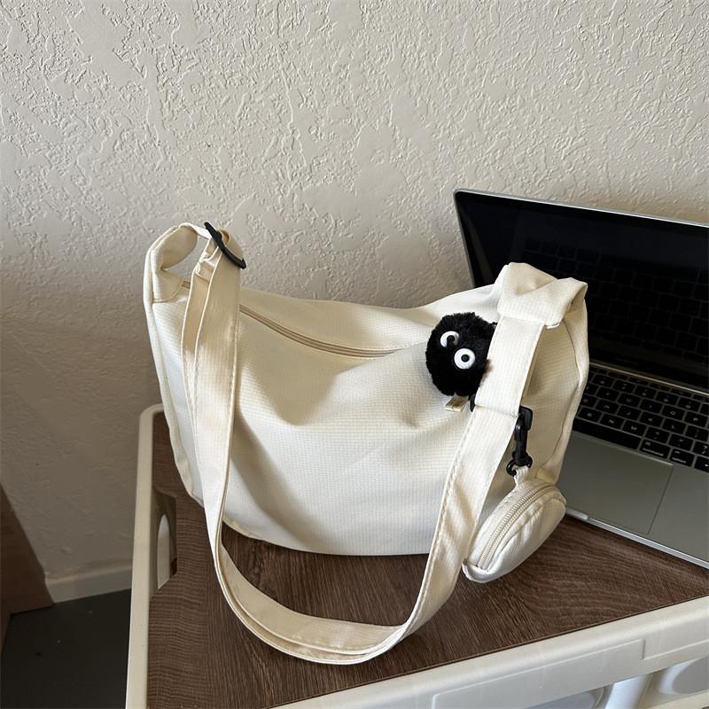 Trendy Casual Canvas Crossbody Bag 2023 Fall New Vintage Tote Bag For Women