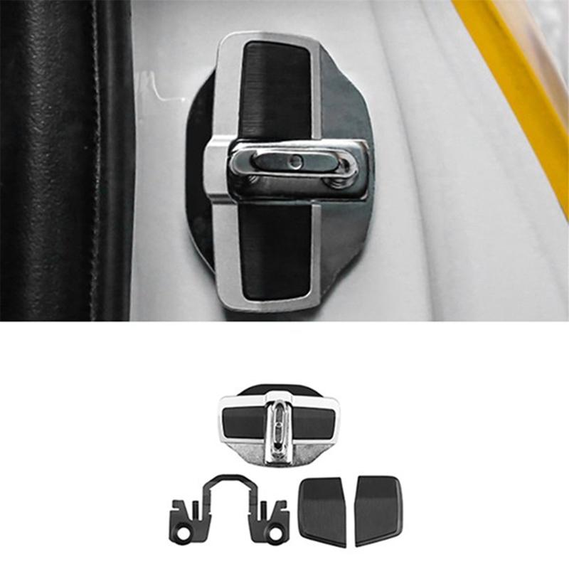 Car Accessories Car TRD Door Lock Buckle Stabilizer Protector Latches Stopper fo NONE