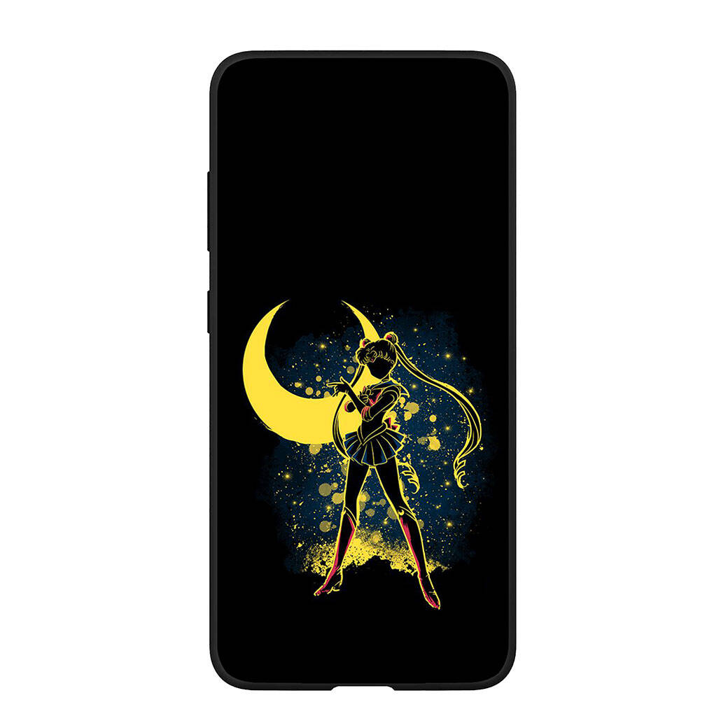 Handyhülle für iPhone 17 16 15 Xiaomi Poco F8 F7 X7 X6 M8 C85 C75 C71 Redmi Note 14 13 12 11 Pro Max A3 A4 14C 13C 12C 15C Süßes Matrosenmädchen Mond Hülle