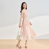 IEF Elegant Woven Sleeveless Mid-Length Dress