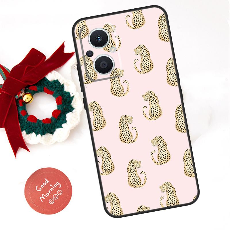 Tigers Cheetah Print Funda For OPPO Reno 13 F 14F 12F 11F 10 11 12 14 Pro 7 8 Lite OPPO Find X9 X8 X6 X5 Pro Case
