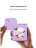 GKK Ultra-Thin Magnetic Makeup Mirror Case for Samsung Z Flip7 - Full Coverage Folding Screen Protection