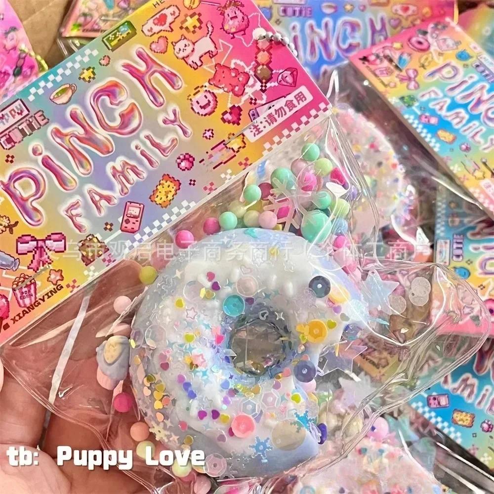 Squeeze Toys Pinching Cake Decompressing Toy Soft Sticky Stress Relief Relax Toys Slow Rebound Toy Stress Release Vent Toys