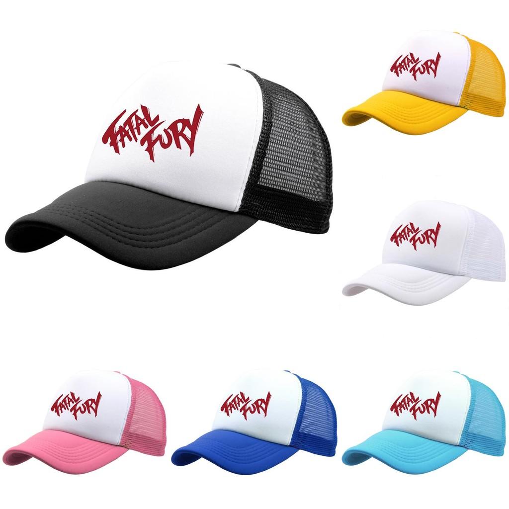 Fatal Fury Cartoon Cotton Baseball Cap With Adjustable Fit For Summer Outdoor Wear