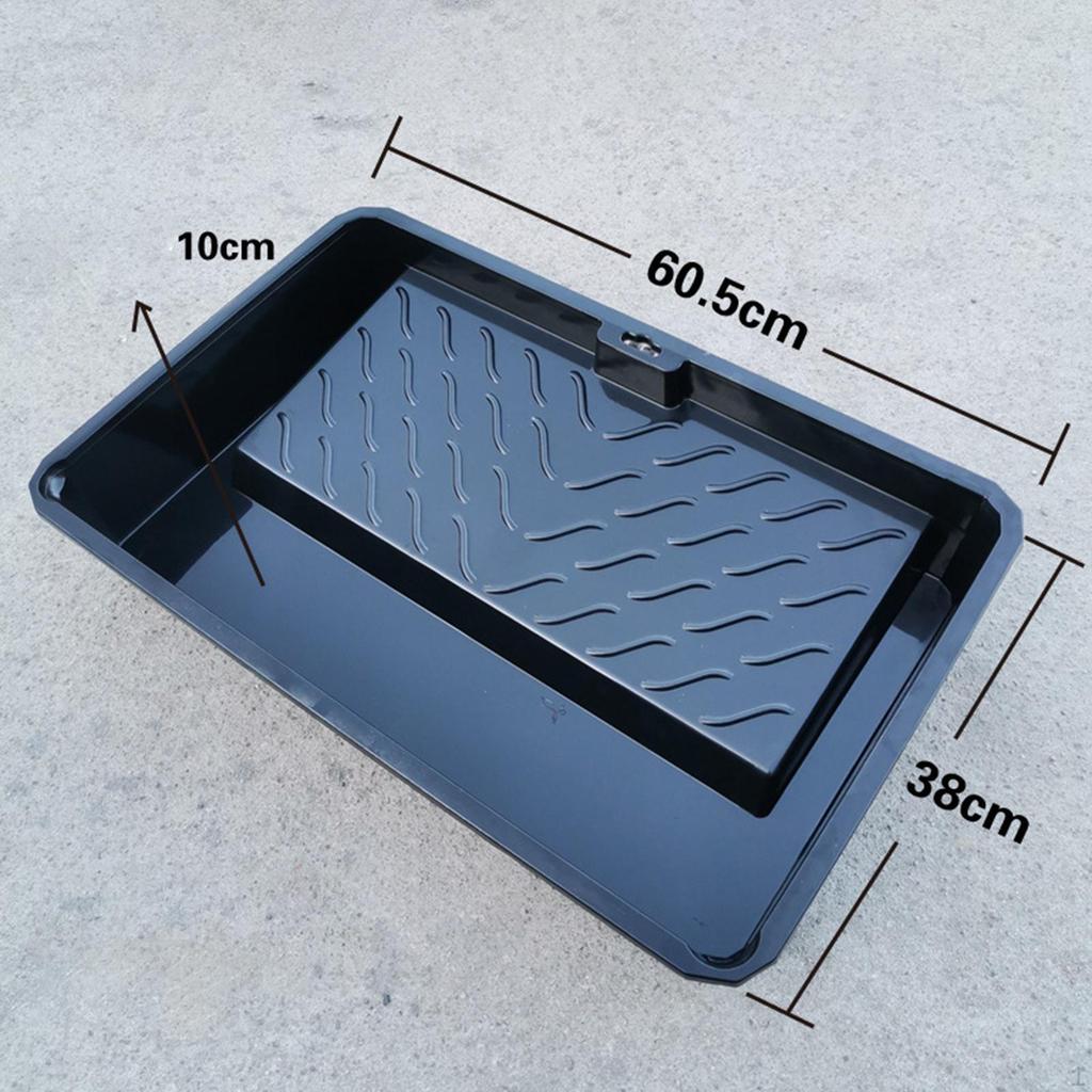 Paint Tray Heavy Duty Box Tools Textured Thickened Deep Capacity Home Painting Supplies Sturdy