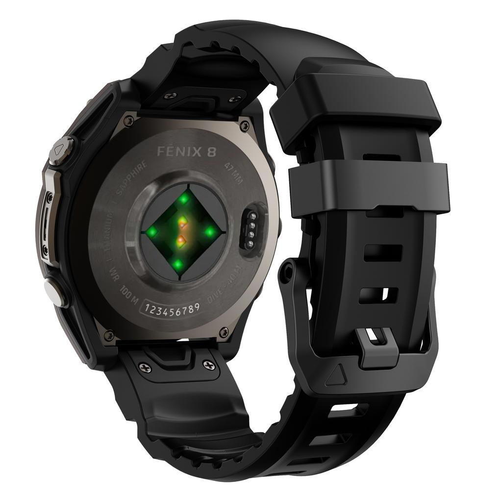 Sport Silicone Band For Garmin Fenix 8 E 7 7X Pro 6 6X 5 5X/Epix/Instinct/Forerunner 970 QuickFit 22mm 26mm Watch Strap Bracelet