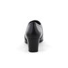Himiko Square Toe Side Gore Pumps/643302 Black 230