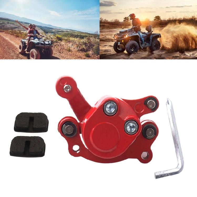 Professional Left/Right Disc Brake Caliper with Brake Pads & Wrench for 49CC