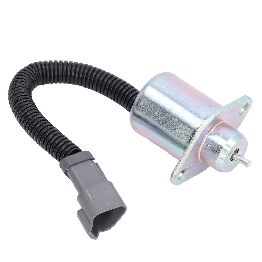 Fuel Shut Off Solenoid Stop Solenoid Valve 2848A278 Replacement for Perkins CAT 216 226 236 246 Skid Steer UB704 Engine
