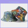 Outdoor Cotton Printed Wide Brim Fisherman Hat For Sun Protection And Breathability