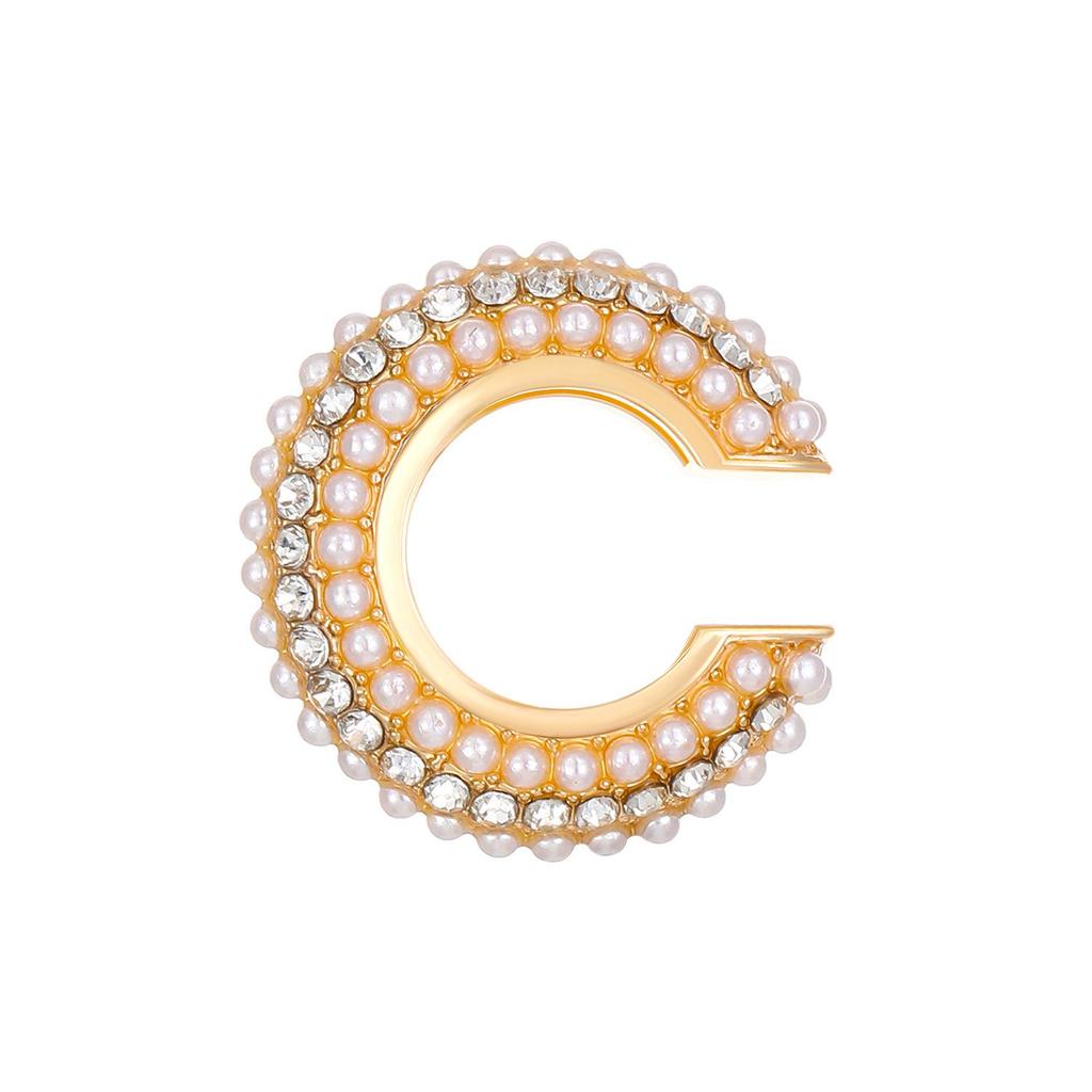 European & American Popular C-shaped Rhinestone Ear Cuff Earrings, No Piercing Needed for Women