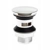 Click-clack Plug for Washbasin with Overflow Chrome