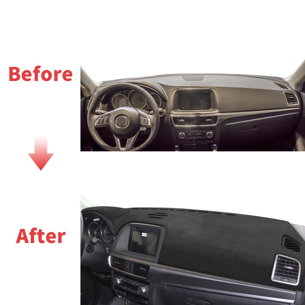 fit for Mazda CX-5 CX5 2013 2014 2015 2016 Dashmat Dashboard Cover Pad DashMat Sunshade Protective Carpet Car Accessories
