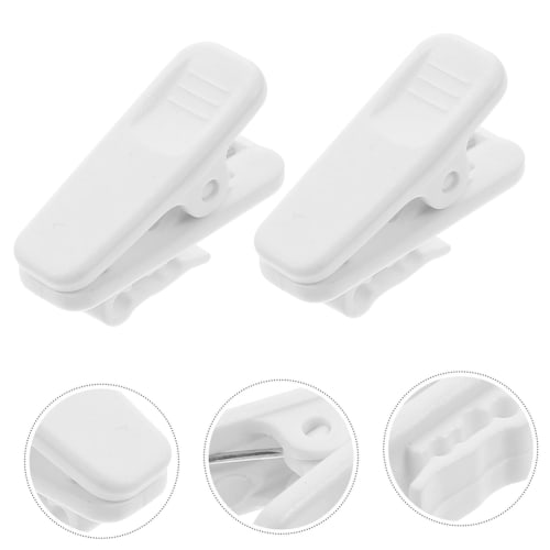 EXAOMBLE 10pcs Ear Wire Clips, Headphone Cord Organizer, Tangle-Free Small Earphone Wire Holder, Office Cord Management Accessories