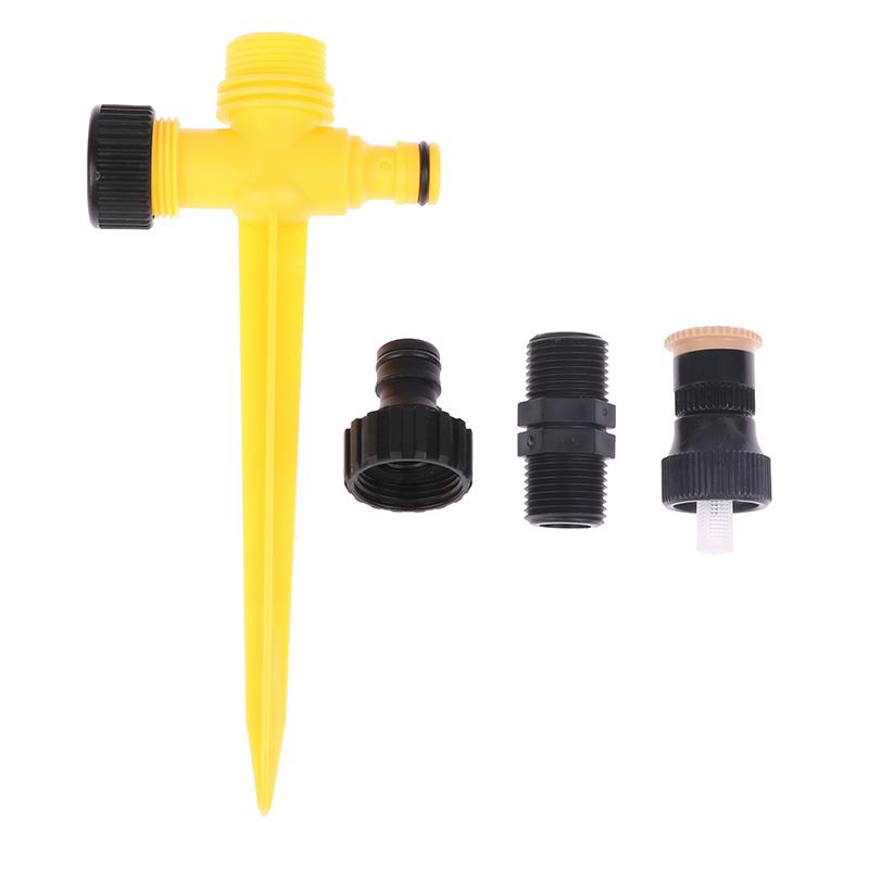 1Pcs 360° Rotation Auto Irrigation System Garden Lawn  Adjustable Sprinkler