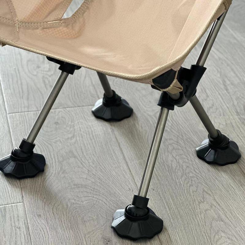 4Pcs 13Mm 15Mm 16Mm Camping Stool Leg Cap Plastic Non-Slip Outdoor Chair Foot Cover Adjustable Fishing Chair Leg Mat Accessory