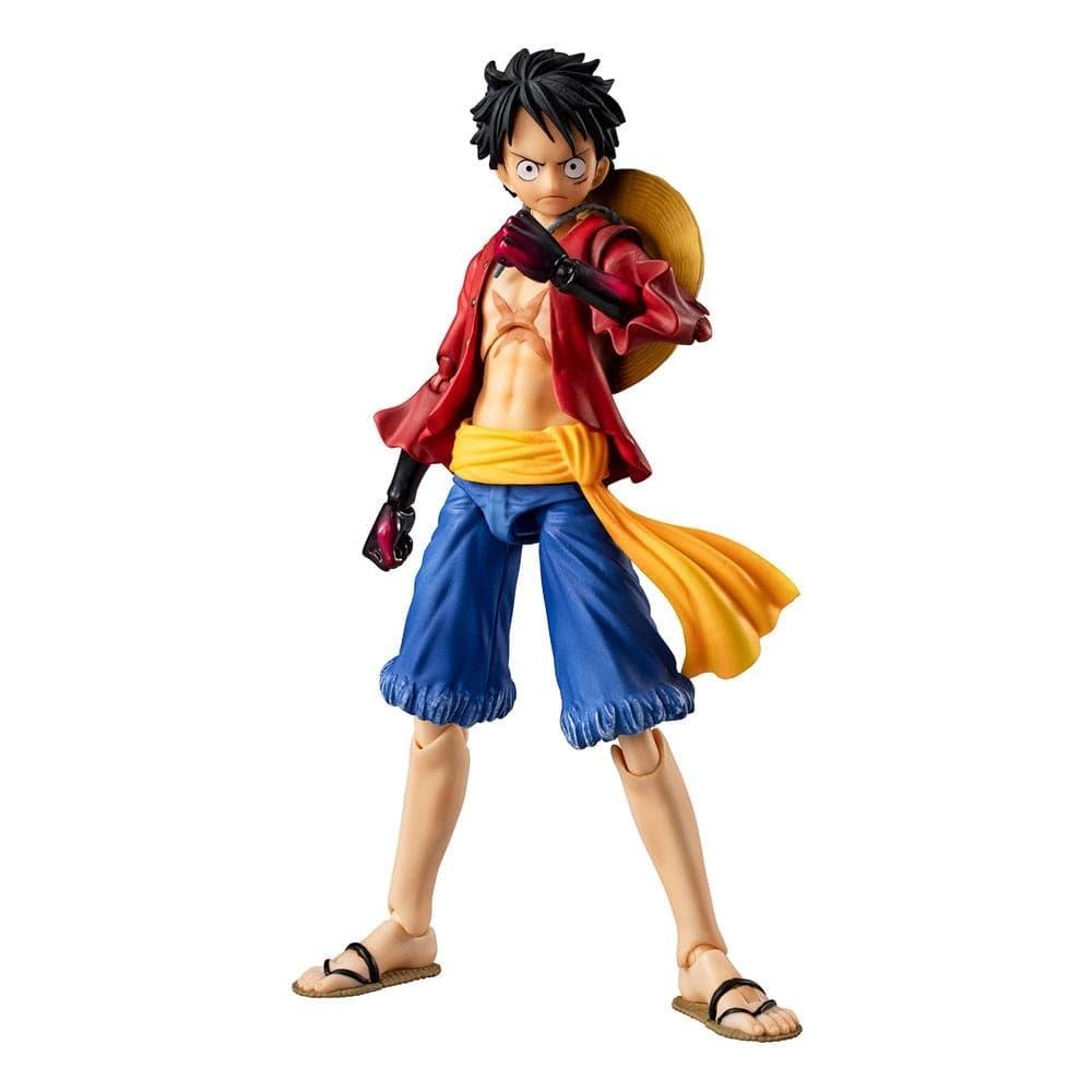 

Variable Action Heroes ONE PIECE Monkey Luffy Armament Haki Action Figure D. Ver.