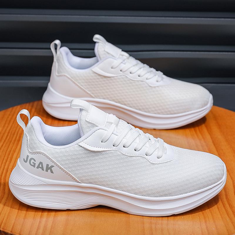Extra Large Size 50 Men's Shoes, New Breathable Mesh Sneakers, Men's Ultra-light Shock-absorbing Soft-soled Lightweight Running Shoes