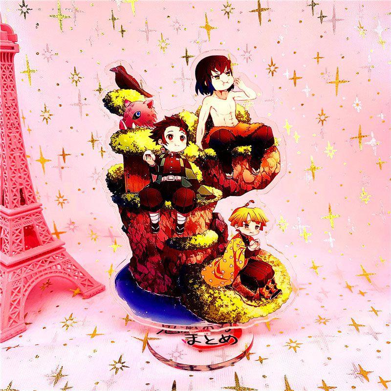 Exquisite Demon Slayer Kimetsu No Yaiba Kamado Nezuko Acrylic Figure With Smooth Edges