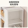 Multi-layer Wardrobe Storage Rack Dustproof Wardrobe Household Bedroom Simple Assembly Storage Cabinet Sundries Organizing Shelf