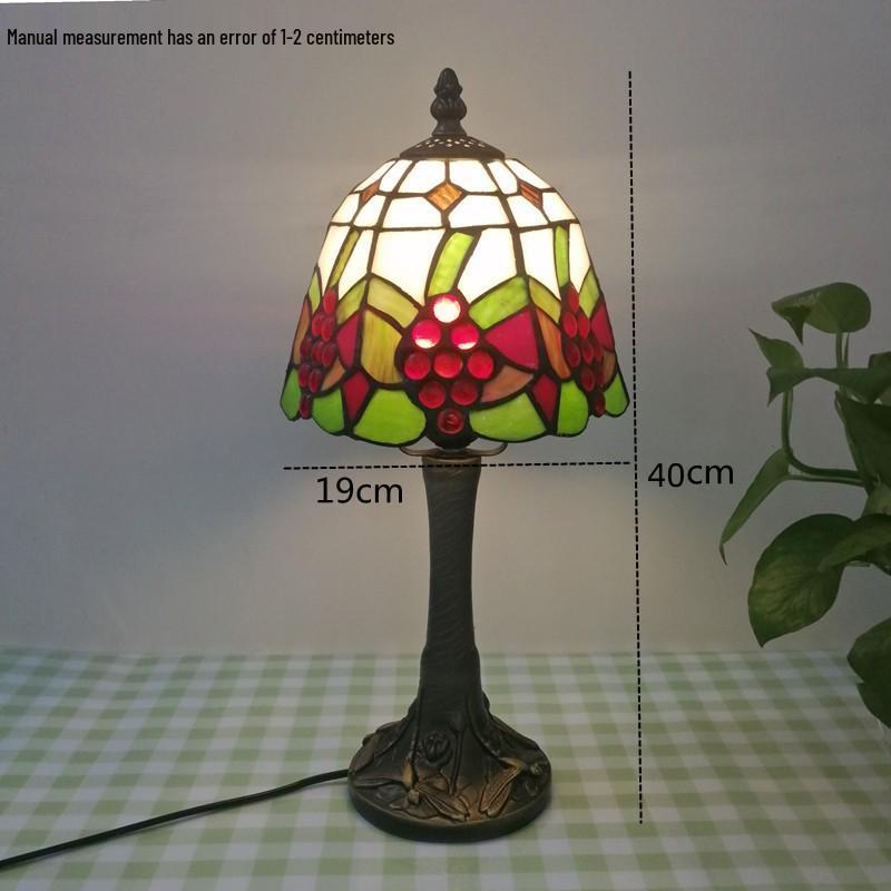 Tiffany Style Desk Lamp for Bedroom, Living Room, or Children's Room Night Light