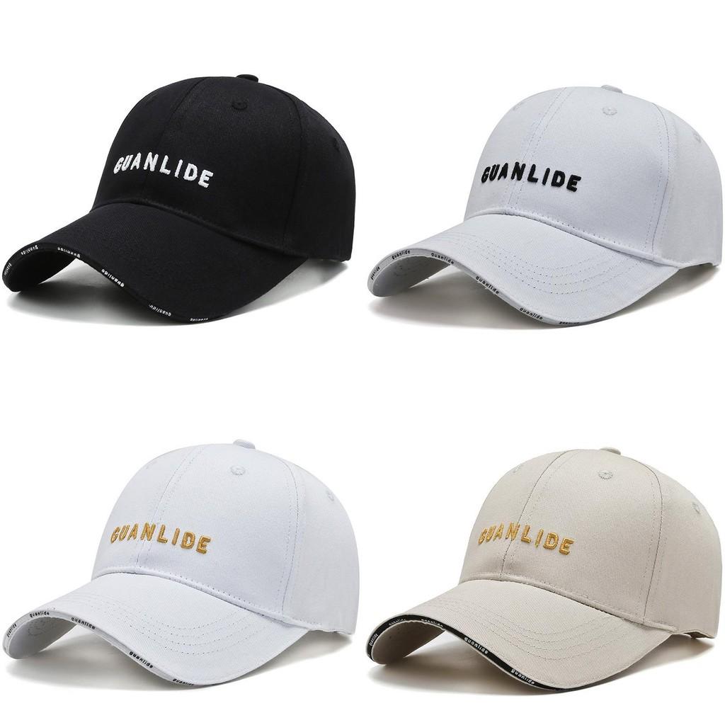 Letter Guanlide Embroidery Baseball Cap Outdoor Adjustable Sun Protection Hat