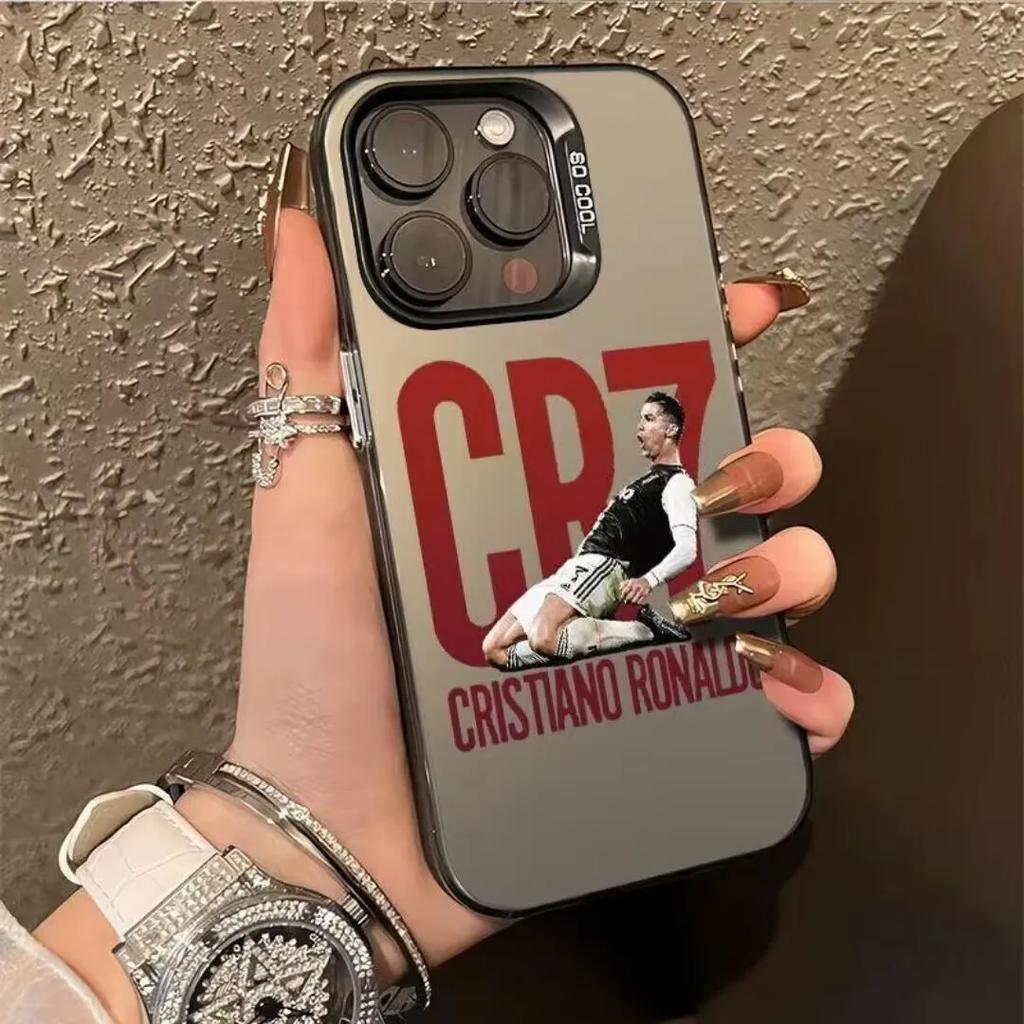Mr Football C-cR7-R-Ronaldos Casing For Xiaomi Redmi 14C 13C 12C 12 10C 10 Note 14 13 12 Pro Plus 10 10s 11 11S 4G 5G Case Hard