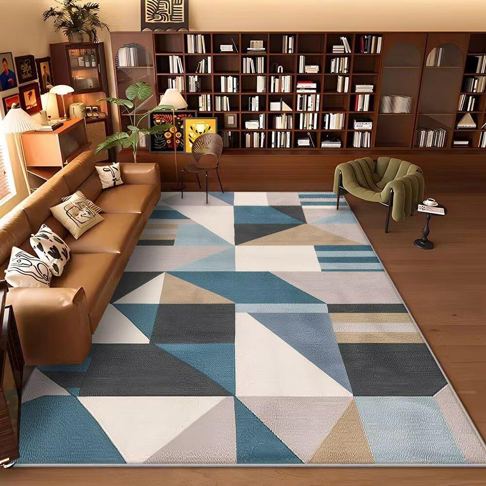 

Modern Large Area Abstract Carpets Living Room Decoration Home Sofa Non-slip Rug Study Bedroom Tatami Children Soft Floor Mats 60*90cm
