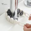 Cleaning Brush Bendable Multifunctional Curved Design Comfortable Grip Gentle Bristle Effective Crevice Brush