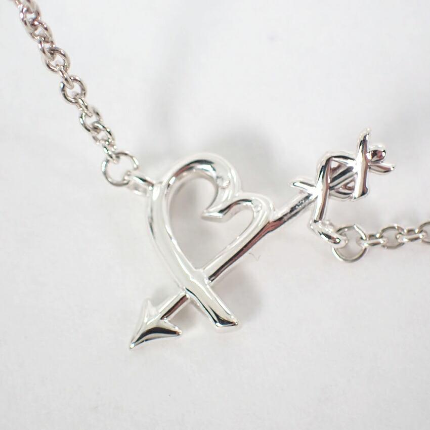 [Used] TIFFANY/Tiffany 925 Loving Heart & Arrow Bracelet/g497-22