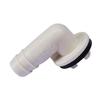 1Pc Air Conditioner Drain Connector Ac Drain Hose Plastic Elbow Rubber Ring Kit Anti-Defomed 1.5Cm Diameter Connector