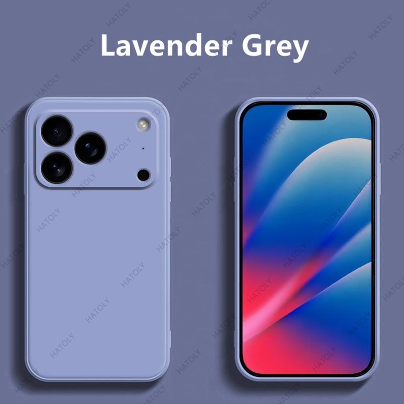 Жидкий силиконовый чехол для iPhone 17 Pro Max для iPhone 17 17 Pro 17 Pro Max Чехол ТПУ Противоударный Защитный Чехол iPhone 17 Air iPhone17