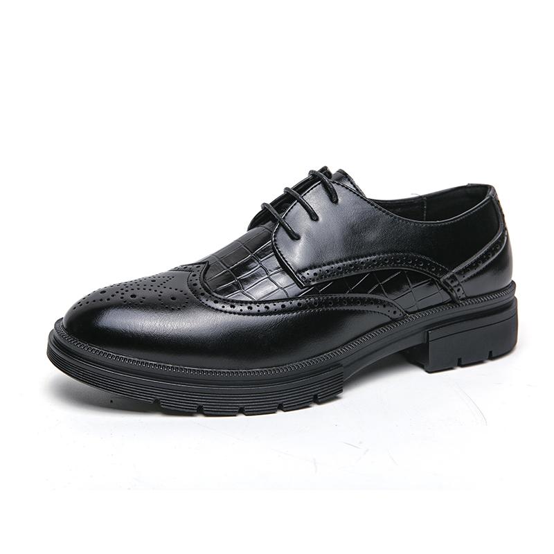 Fashion Wedding groom's shoes Fashionable gentleman retro classic style Formal office or party Plus Size 38-46 Adult Elegant Shoes Hot