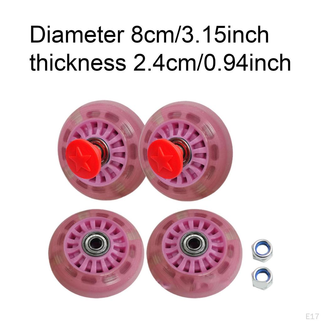 Replacement PU Caster Wheel for Camping Push Cart Folding Wagon