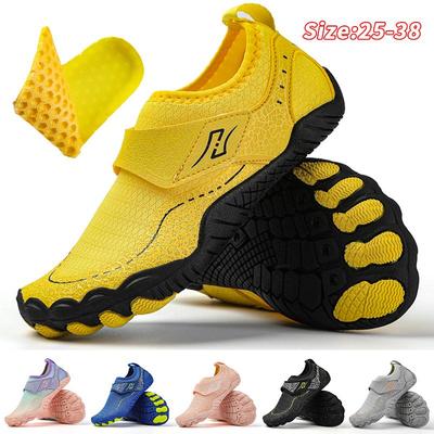 Scarpe da uomo Aqua Scarpe da acqua da donna Spiaggia a piedi nudi Sandali da nuoto ad asciugatura rapida Drenaggio Controcorrente Scarpe da ginnastica per fitness Yoga Immersioni Surf Campeggio Corsa