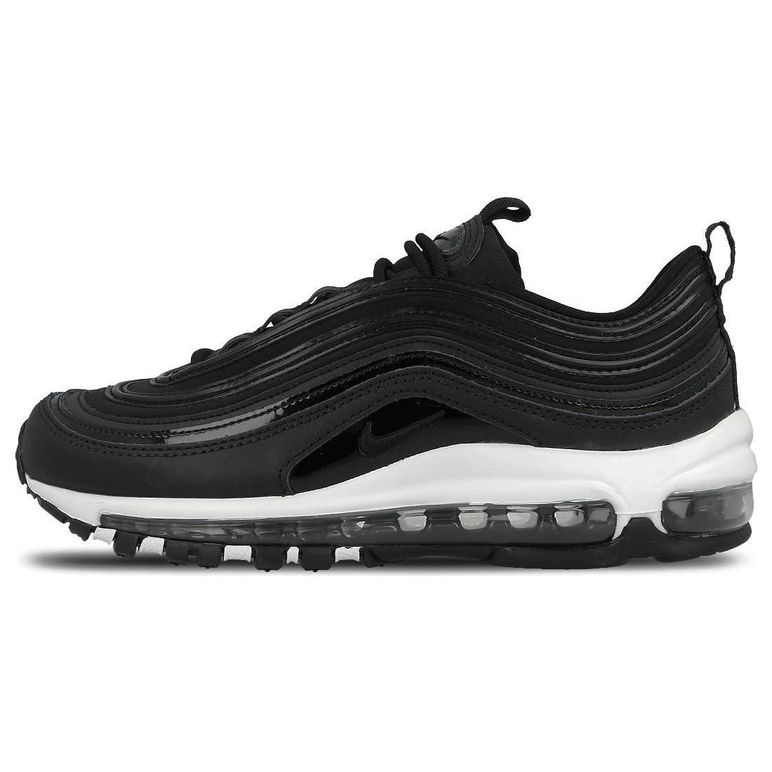 

Новые женские Nike Air Max 97 из металлизированной кожи, черные 917646-003 38