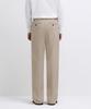 Musinsa Standard Wide Hidden Elastic Waist Slacks [Beige]