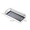 Iron Kitchen Dish Drying Rack Holder with Tray Tableware Storage Shelf Plate Dish Rack Drainer Cabinet Kitchen Organizer