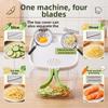 Double Handle Vegetable Chopper Potato Cucumber Slicer  For Onions Potatoes Carrots & Cucumbers